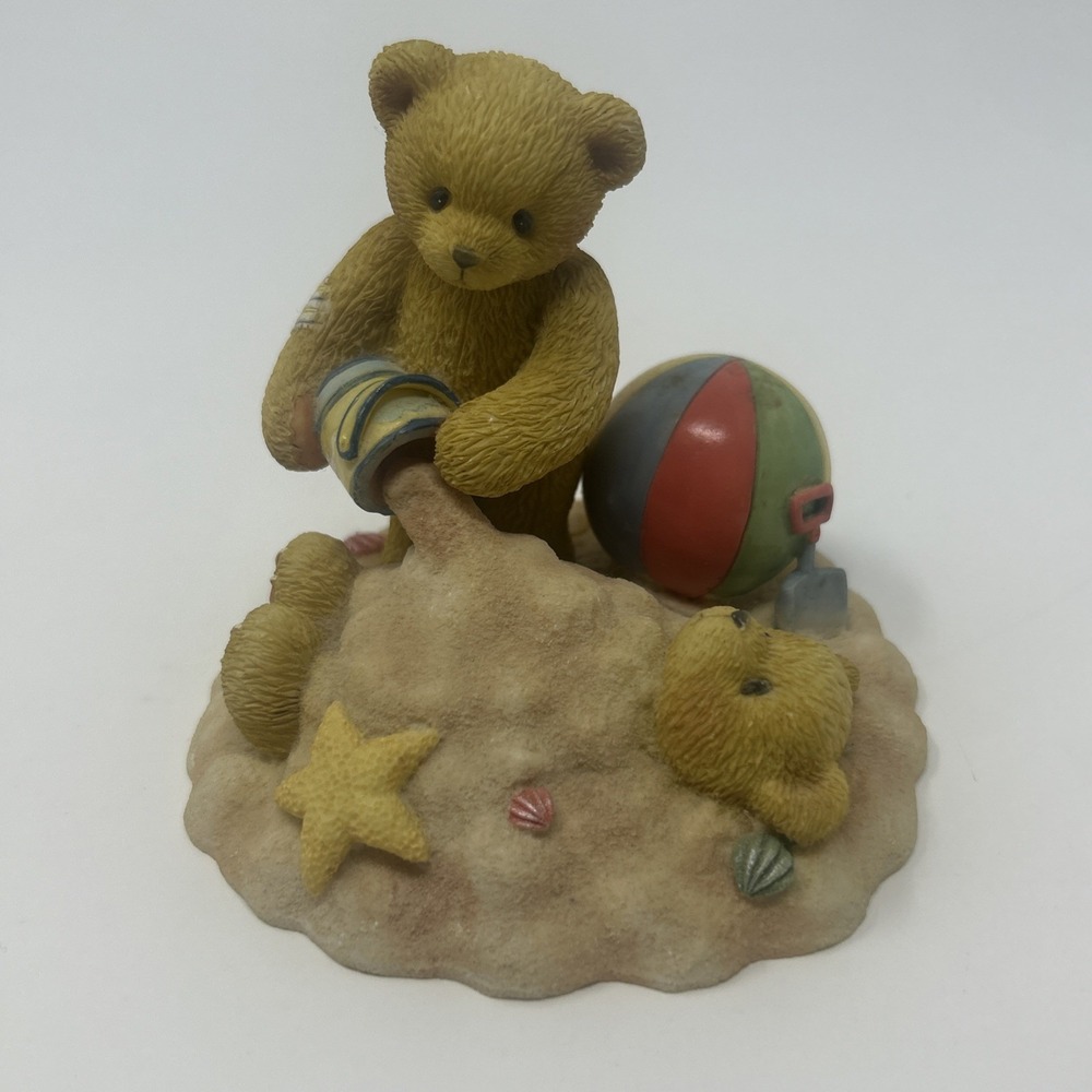 Cherished Teddies Jim & Jerry Underneath It All We're Forever Friends Beach 1996